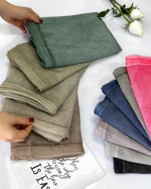 شال نخ ابریشم‌بوردر