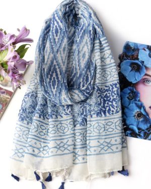 شال نخی روبی