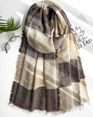 شال پاییزه خطی لمه