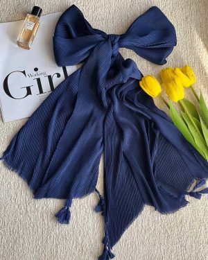 شال سورمه ای برشکا