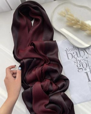 شال زرشکی دورو