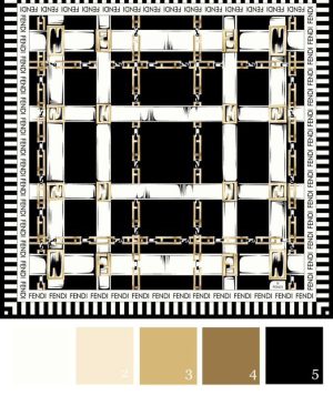 روسری ابریشم فندانو