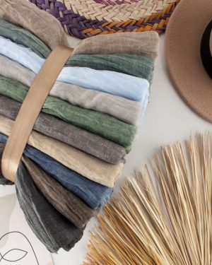 شال چروک‌ ساده