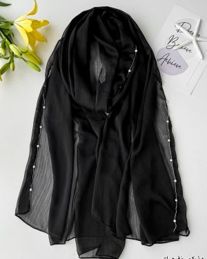 شال حریر دورمروارید